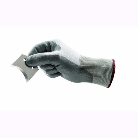 Ansell Hyflex 15G Gy Nylon Liner, Black Nitrile Palm Coat, Sz 7 11-644-12